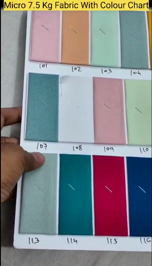 premium micro fabric 7.5 kg roll – all colors available | soft microfiber material for garments, curtains & home décor premium micro fabric 7.5 kg roll – all colors available | soft microfiber material for garments, curtains & home décor